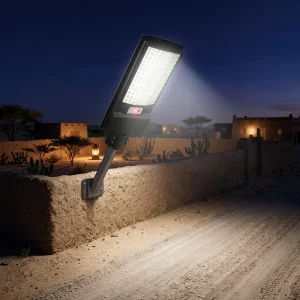 Solar Street and Garden Light, IP65 Waterproof, Lightning Protection