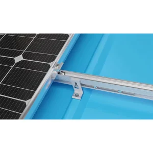 Solar Structure L Foot Bracket PV Panel Aluminum Alloy Roof Mounting System for Metal Roof