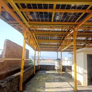 Solar Structure PV Mounting System Mount Kit With Bolt ZM Steel Channels