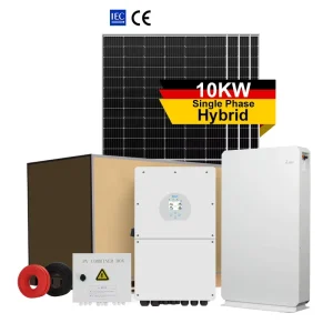 Off-Grid Solar and Wind Power System 12kw With Battery Power Bank Set Energy System Water Pump for Agriculture