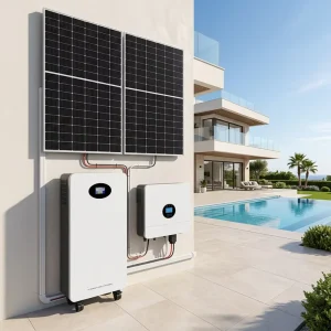 Solar System Home Power 5KW 10kw 20kw Hybrid Solar with LFP Battery for Home