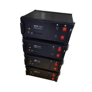 Solar System LiFePO4 Stackable Hybrid Grid Home Energy Storage Rack Mounted 50Ah 51.2V Lithium Battery