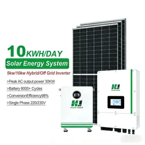 Solar System Off Grid 5KW 10KW 20KW 25KW 30KW Solar Power System Commercial Industrial Home for Sale
