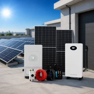 Solar Systems Complete Kit Home Solar Battery Hybrid Power Invert Panel System For Home