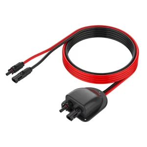 Solar Weatherproof Entry Gland Entry Housing Solar Extension Cable for Solar Connector Solar Project on RV Camper Boat Van