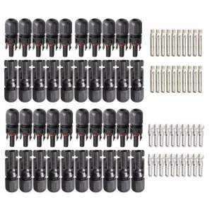 Solar Wire Connector Male & Female SET Dc PV Connector Solar Panel Cable Connect Accessories Price IP68