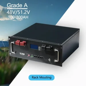SolarMax 48V 51.2V Expandable LiFePO4 Lithium Battery 50Ah 100Ah 250Ah All In One CAN Bluetooth Monitoring Peak Load Support