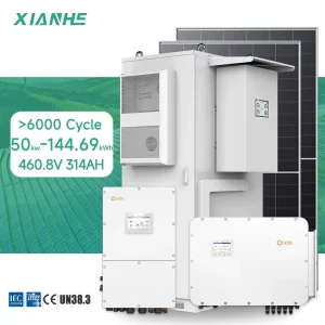 Solis Compatible 145kW 241kWh Industrial Hybrid Solar Energy System with 314Ah HV BESS Tier 1 Mono Panels Smart EMS ROI