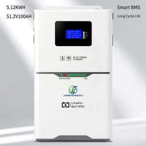Split 51.2V 100Ah LiFePO4 Battery 5.12kWh 100A Charge Discharge 6000 Cycles Built in BMS for Solar Inverter Storage