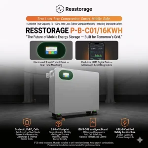 Split Hybrid Grid Home Energy Storage LiFePO4 Battery 48V 314Ah 16kWh Solar Energy Storage System for Home Use