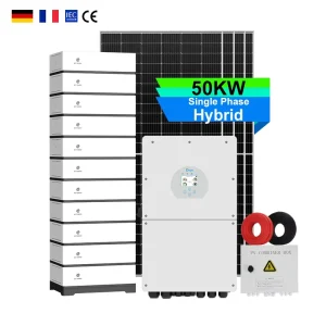 Split Industrial Commercial Energy Storage 46.08kWh 460.8V Grid Solar Power System Stackable CAN Lifepo4 IP65