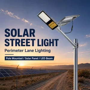 Split Monocrystalline Street Lamp IP66 Lithium Battery Commercial 800W LED Solar Street Light