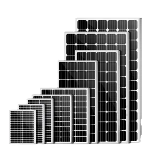 Spot Outdoor Photovoltaic Panel Power Generation Solar Panel Monocrystalline Solar Small Module Solar