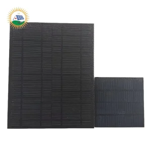 Square 5V 3.2W 160 x 160 mm Monocrystalline PV Solar Panel, 23.8% Efficiency