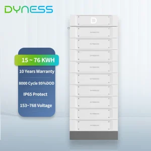 Stack 100 Energy Storage System 50kWh 100kWh Solar LiFePO4 Battery for Home Energy Storage