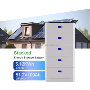 Stackable 51.2V LiFePO4 Battery 314Ah 16kWh Solar Storage Smart Control 16 Parallel Connection Energy Storage Battery