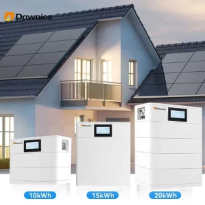 Stackable Home Energy Storage Solar System 48V 100Ah Lifepo4 Battery Packs Lithium Ion Batteries