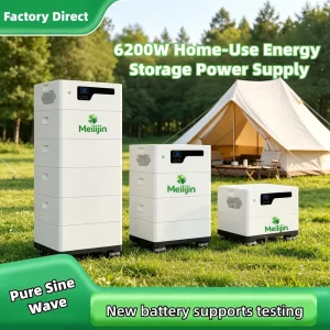 Stackable LiFePO4 All-in-One Home Energy Storage System 10-20KW Hybrid Grid/Off-Grid Solar Power Station 5-30KWH Expandable CAN
