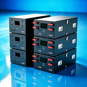 Stackable LiFePO4 Empty Battery Cabinet Empty Enclosure or Full Accessories No Cells for Home Commercial Storage