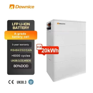 Stackable Lifepo4 Lithium Ion Batteries 10kwh 15 20 25 Solar System Energy Storage Battery