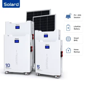 Stackable off Grid Solar WIFI Can Smart Monitoring 51V 200Ah High Efficiency 10kWh Home Appliances Solar Battery Pack