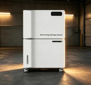 Stacked Solar Home Energy Storage System Hybrid Grid CAN 11kW LiFePO4 51.2V 15kWh 8000 Cycles