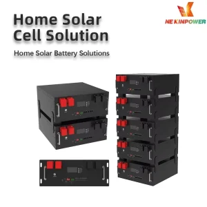 Stacked Solar Storage System 18kWh Modular Battery for Off Grid Cabin Solar