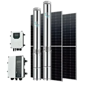 Stainless Steel 1.25Inch 2Inch Diameter Solar Submersible Borehole Water Pump