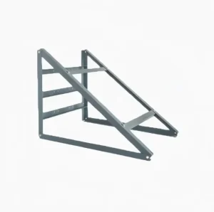 Stainless Steel Anodized Solar Ground Mounting System with 60 m/s Wind Load
