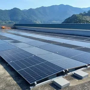 Stainless Steel Ballast Mounting System for PV Panel Array Roof Solar Bracket