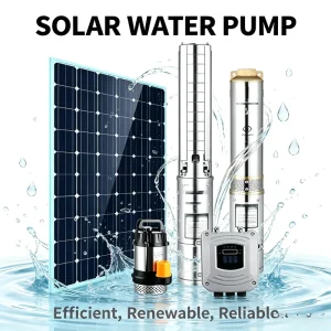 Stainless Steel Deep Well Submersible Solar Water Pump High Quality Energy Efficient Agricultural Industrial