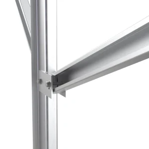 Stainless Steel Framed Solar Panel Mounting System with Brackets and Accessories