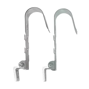 Stainless Steel J Mounting Bracket Solar Hook for Balcony Solar Panel Installation Kit
