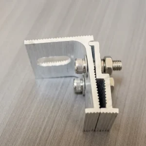 Standing Seam Solar Clamps Aluminum PV Roof Mounting Clips with Stainless Steel Factory Supply Solar Accessories