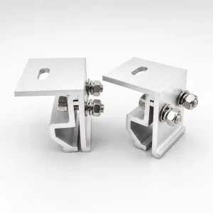 Steel Anodized Solar Panel Mounting Bracket for Commercial Solar Carport Mounting System -Easy Installation 40m /s Wind Load