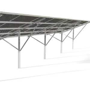 Steel Ground Pole Mount Solar Panel System Solar Pole Mount Rack Ground Mounting Kits Anti-Corrosion