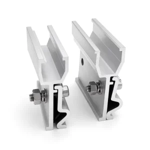 Steel Industrial Roof Clamp with Anodized Surface for Standing Seam Solar Panel Mounting Systems