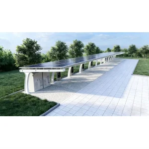 Steel and Aluminum Solar Carport Mounting Bracket Frame System