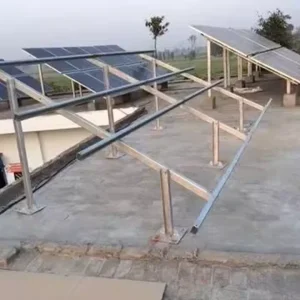 Strong Solar Mounting System Ground Concrete Solar Panel Support