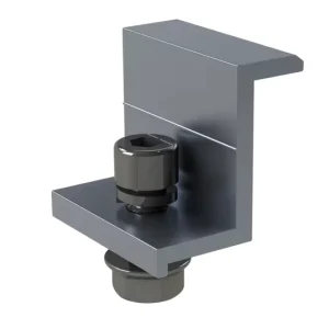 SunRack SFS ECN2 19 Anodized Aluminum Mounting System Accessories 30MM 33MM 35MM 40MM End Clamp for Solar Panel