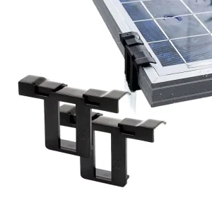 SunRack Solar Panel Accessories Plastic Water Drain Clips PV Module Water Guide Clamps Model SFS WDC P Hot Dip Galvanized