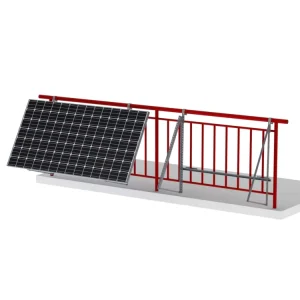 Sunrack Balcony Mounting Solar Panel System Aluminum & Stainless Steel 10 Year Warranty Wind Load up to 60m s