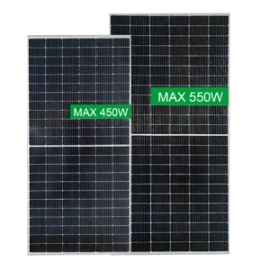 Sunshine Harvested 550W Photovoltaic Panels the Bright Choice for Sustainable Living