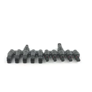 T-Shaped Photovoltaic Connector Solar Panel Connection Adapter