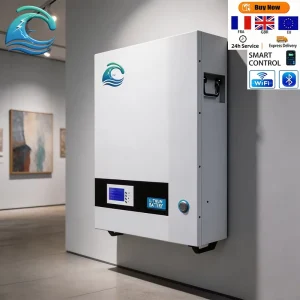 TC Wall Mounted Stackable IP65 5 10kWh LiFePO4 Solar Hybrid Grid Home Backup Power Battery with 10 20kW Output