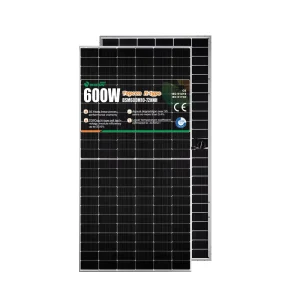 TOPCon N-Type Bifacial 500W 580W 590W 600W 610W 650W Solar Panel for Home