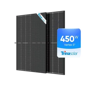 TSM NEG9RC 27 450W Bifacial PV Panel Black Frame N Type TOPCon Technology IP68 Waterproof For Europe Projects
