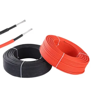 TUV Approval XLPO Insulated Tinned Copper Solar Wire 2.5MM 4MM 6MM 10MM 16MM 35MM PV Cable Solar DC Panel Power Cable