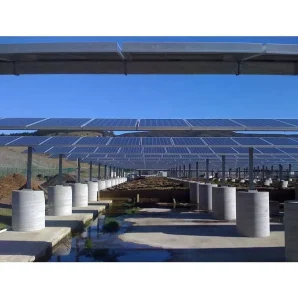 TUV CE Certified Outdoor Heavy Duty Hot Dip Galvanized Solar Panel Ground Mounting System Wind Load 56M S Snow Load Solar