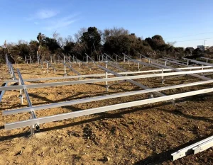 TUV Certified 0 60 Adjustment Heavy Duty Utility Solar Farm Solar Panel Ground Mounting System Hot Dip Galvanized